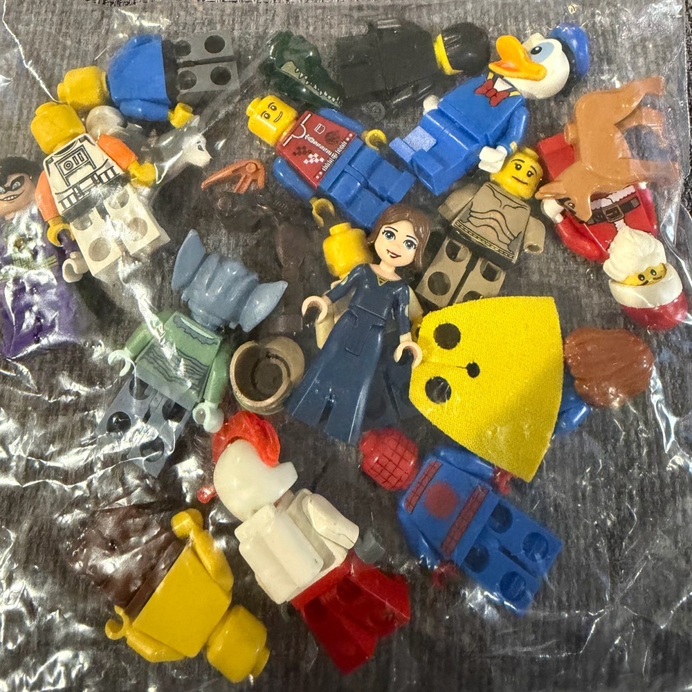 LEGO Minifigure Collection Astronauts Santa Donald Duck Dog